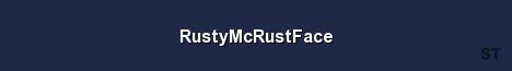 RustyMcRustFace Server Banner