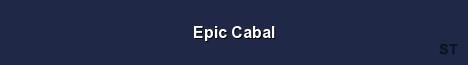 Epic Cabal Server Banner