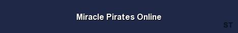 Miracle Pirates Online Server Banner