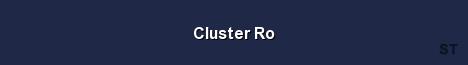 Cluster Ro 