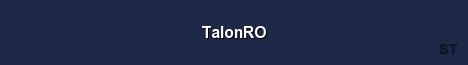 TalonRO Server Banner