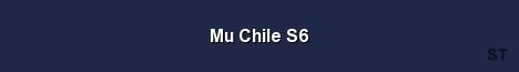 Mu Chile S6 Server Banner