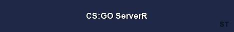 CS GO ServerR Server Banner
