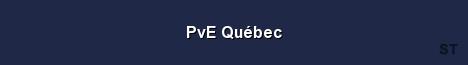 PvE Québec 