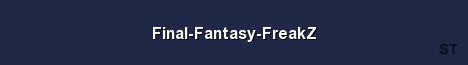 Final Fantasy FreakZ Server Banner
