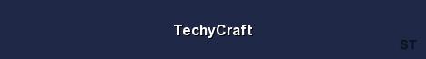 TechyCraft Server Banner