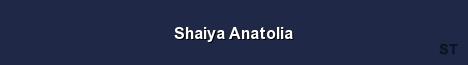Shaiya Anatolia Server Banner