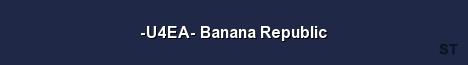 U4EA Banana Republic Server Banner