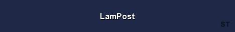 LamPost Server Banner