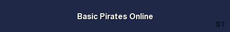 Basic Pirates Online Server Banner
