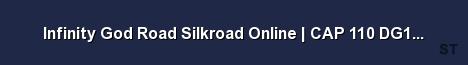 Infinity God Road Silkroad Online CAP 110 DG11 REBIRTH SYSTEM NEW SKILLS Server Banner