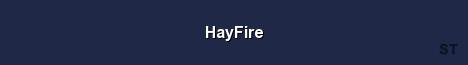 HayFire Server Banner