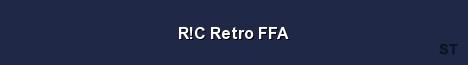 R C Retro FFA Server Banner