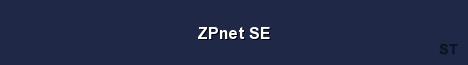 ZPnet SE Server Banner
