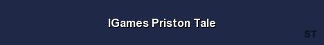 IGames Priston Tale Server Banner