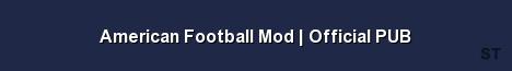 American Football Mod Official PUB 