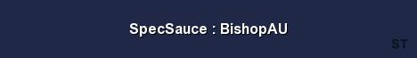 SpecSauce BishopAU Server Banner