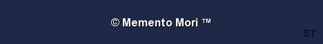 Memento Mori Server Banner