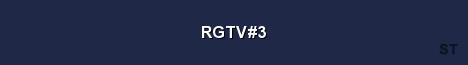 RGTV 3 Server Banner