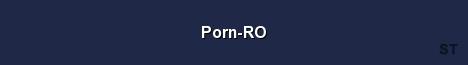 Porn RO Server Banner