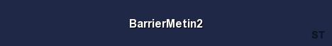 BarrierMetin2 Server Banner