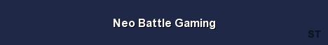 Neo Battle Gaming Server Banner