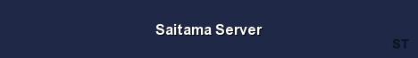 Saitama Server Server Banner