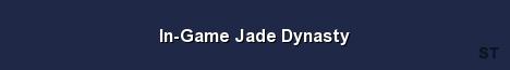 In Game Jade Dynasty 