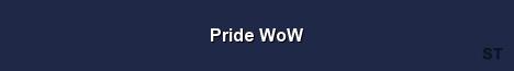 Pride WoW Server Banner