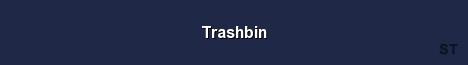 Trashbin Server Banner