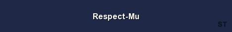 Respect Mu Server Banner