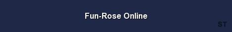 Fun Rose Online Server Banner
