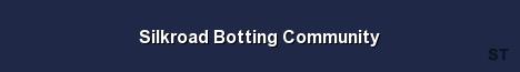 Silkroad Botting Community Server Banner