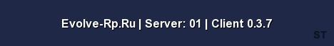 Evolve Rp Ru Server 01 Client 0 3 7 Server Banner