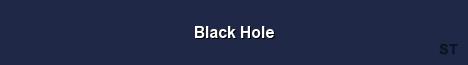 Black Hole Server Banner