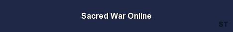 Sacred War Online Server Banner