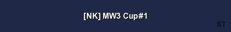 NK MW3 Cup 1 Server Banner