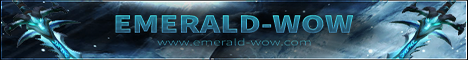 3 3 5a Emerald WoW Instant 80 PvP PvE WotLK Server Server Banner