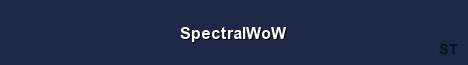 SpectralWoW Server Banner