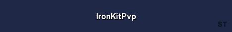 IronKitPvp Server Banner