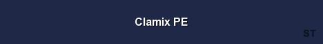 Clamix PE Server Banner