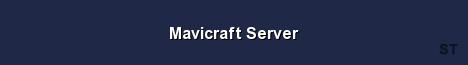 Mavicraft Server Server Banner