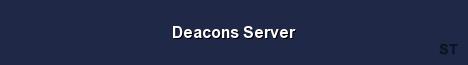Deacons Server Server Banner