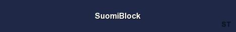 SuomiBlock Server Banner