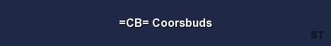 CB Coorsbuds Server Banner