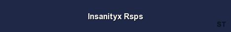 Insanityx Rsps Server Banner