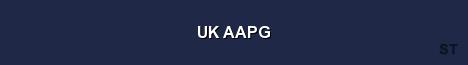UK AAPG Server Banner
