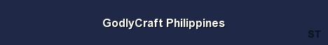 GodlyCraft Philippines Server Banner