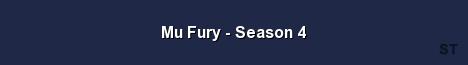 Mu Fury Season 4 Server Banner