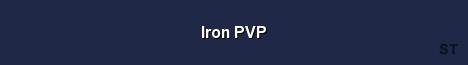 Iron PVP Server Banner